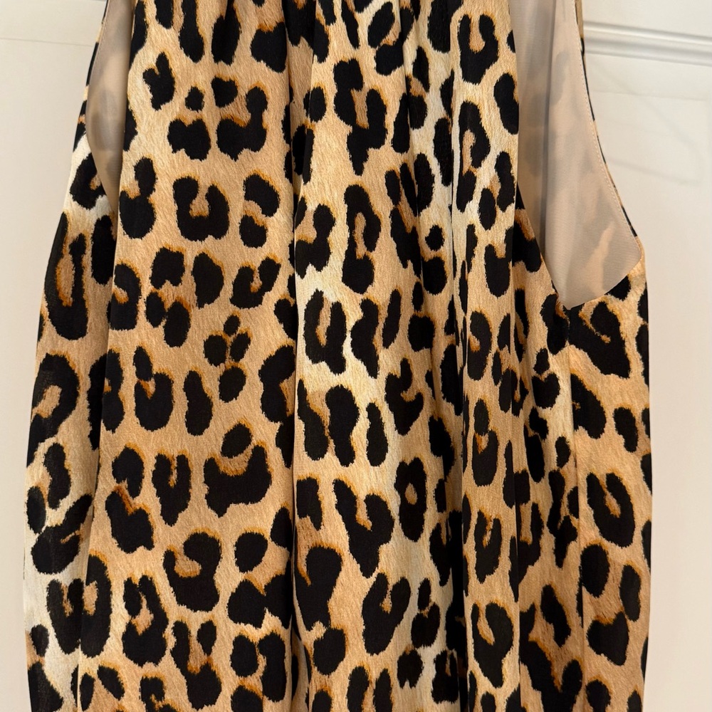 Alice + Olivia Leopard Print Top